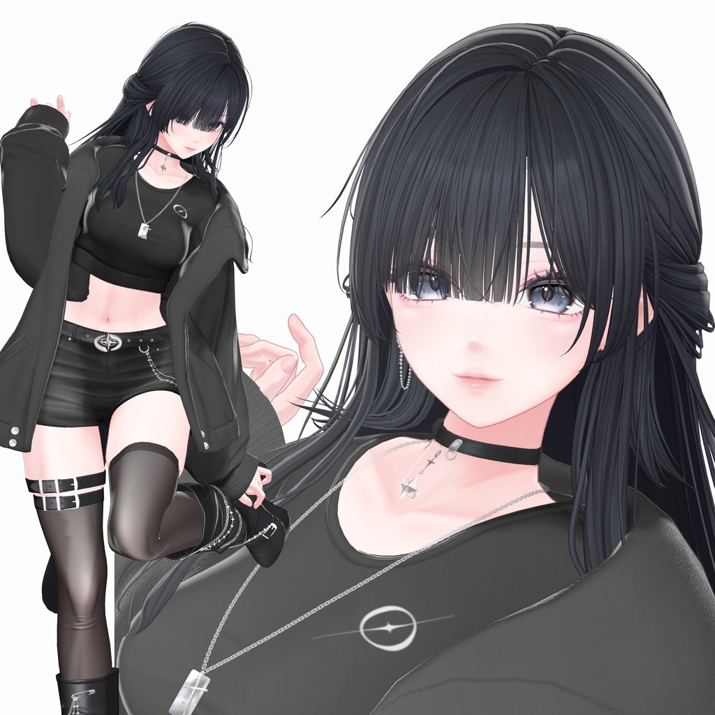 H24 宵編みロング