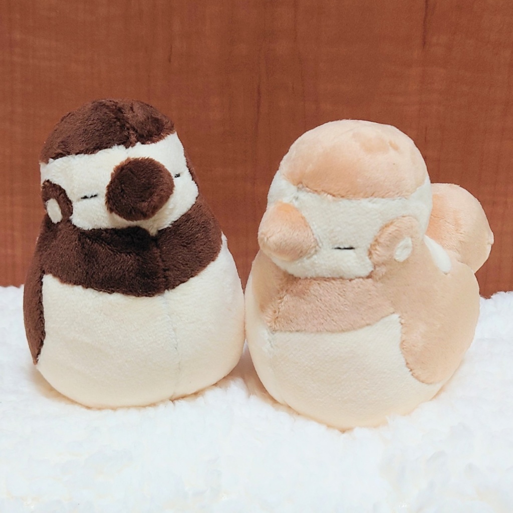 すずめのぬいぐるみ