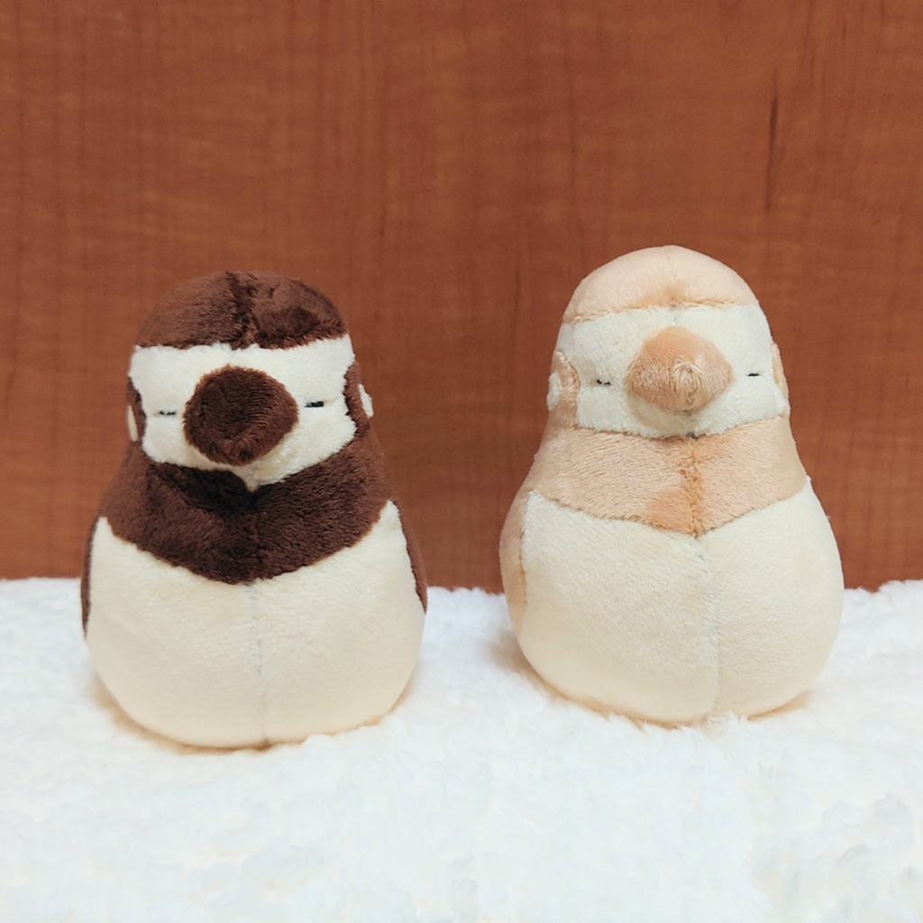 すずめのぬいぐるみ