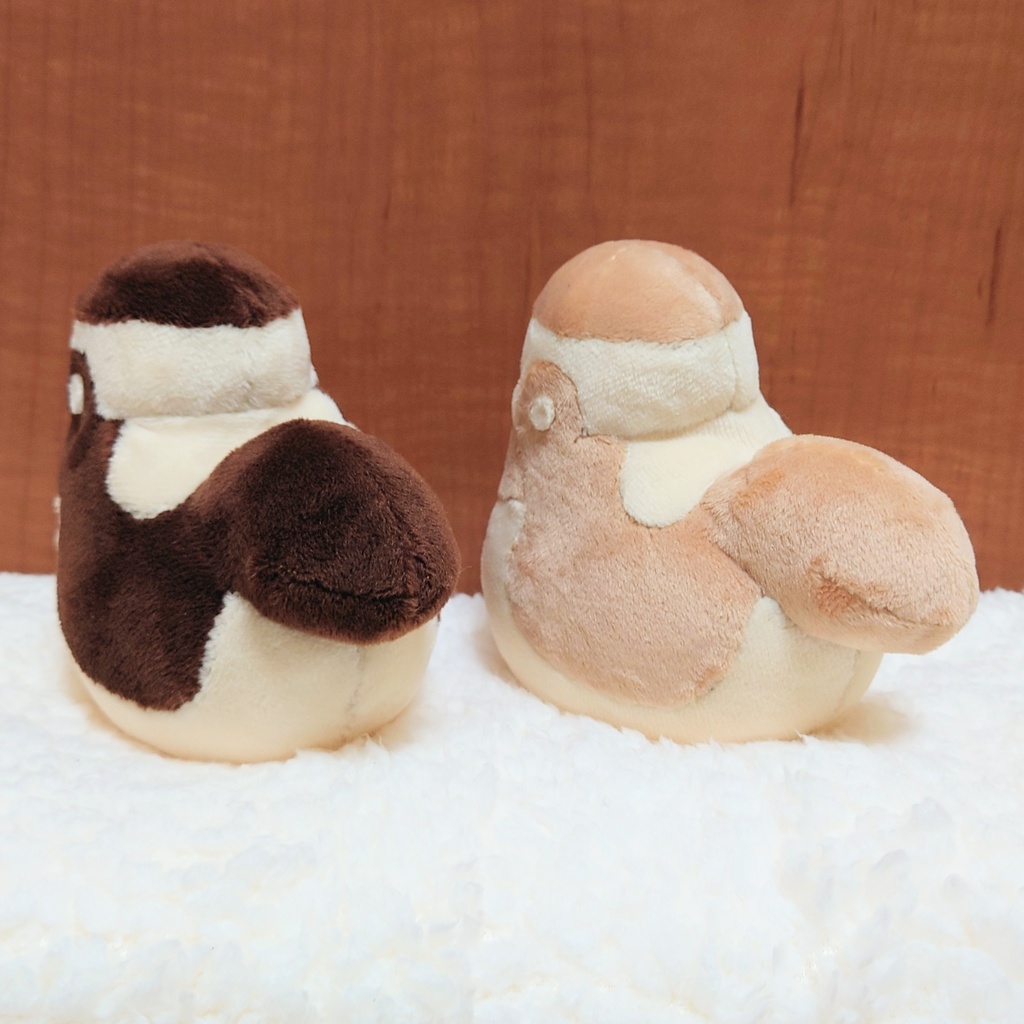 すずめのぬいぐるみ