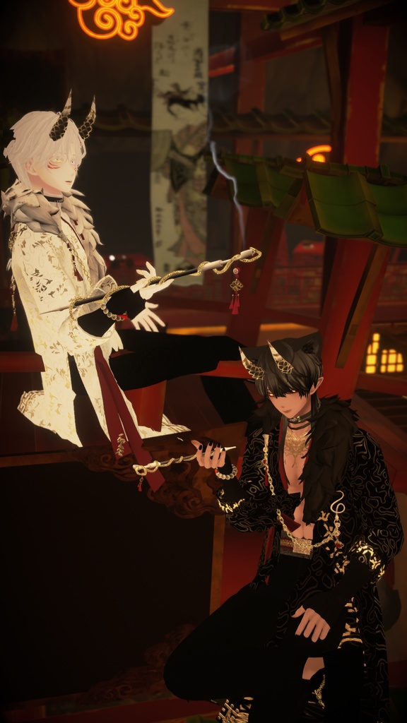 【3Dモデル】 Oriental outer (for Minase) 1.4