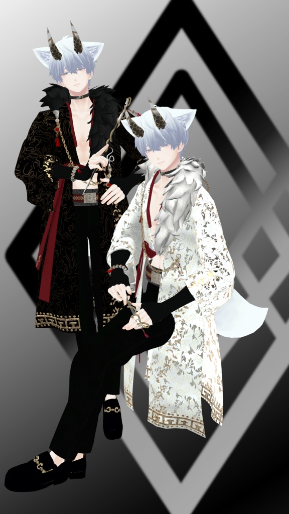 【3Dモデル】 Oriental outer (for Minase) 1.4
