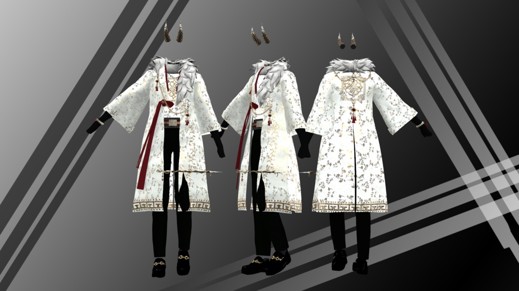 【3Dモデル】 Oriental outer (for Minase) 1.4