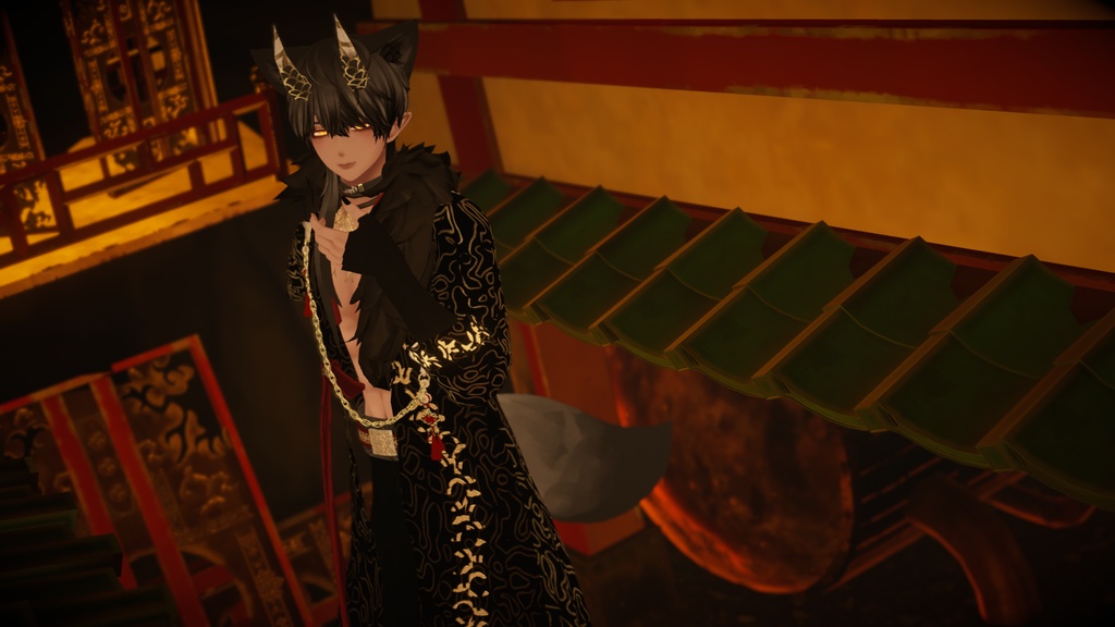 【3Dモデル】 Oriental outer (for Minase) 1.4