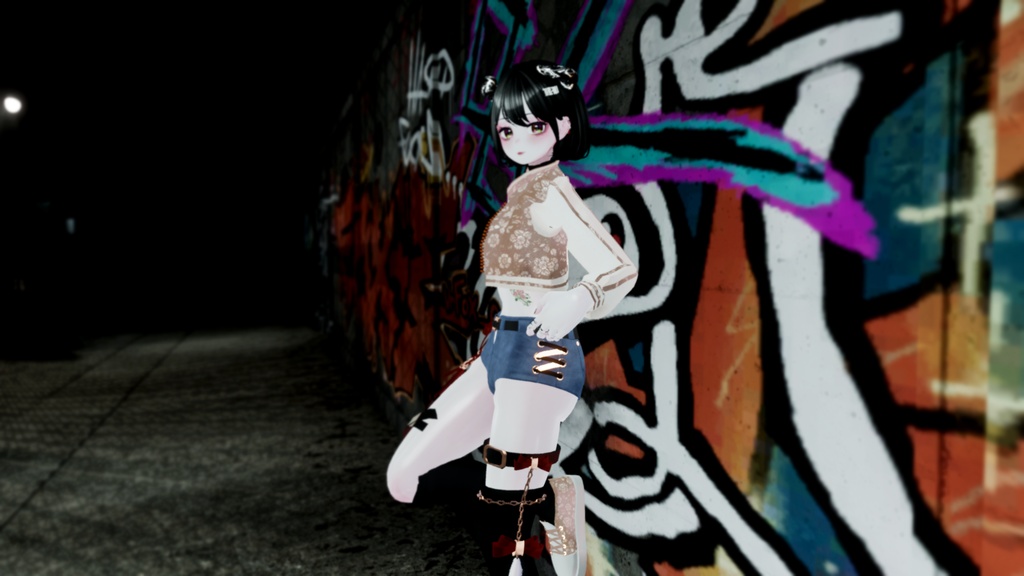 【3Dモデル】 Fusion Sukajan (for Kikyo)