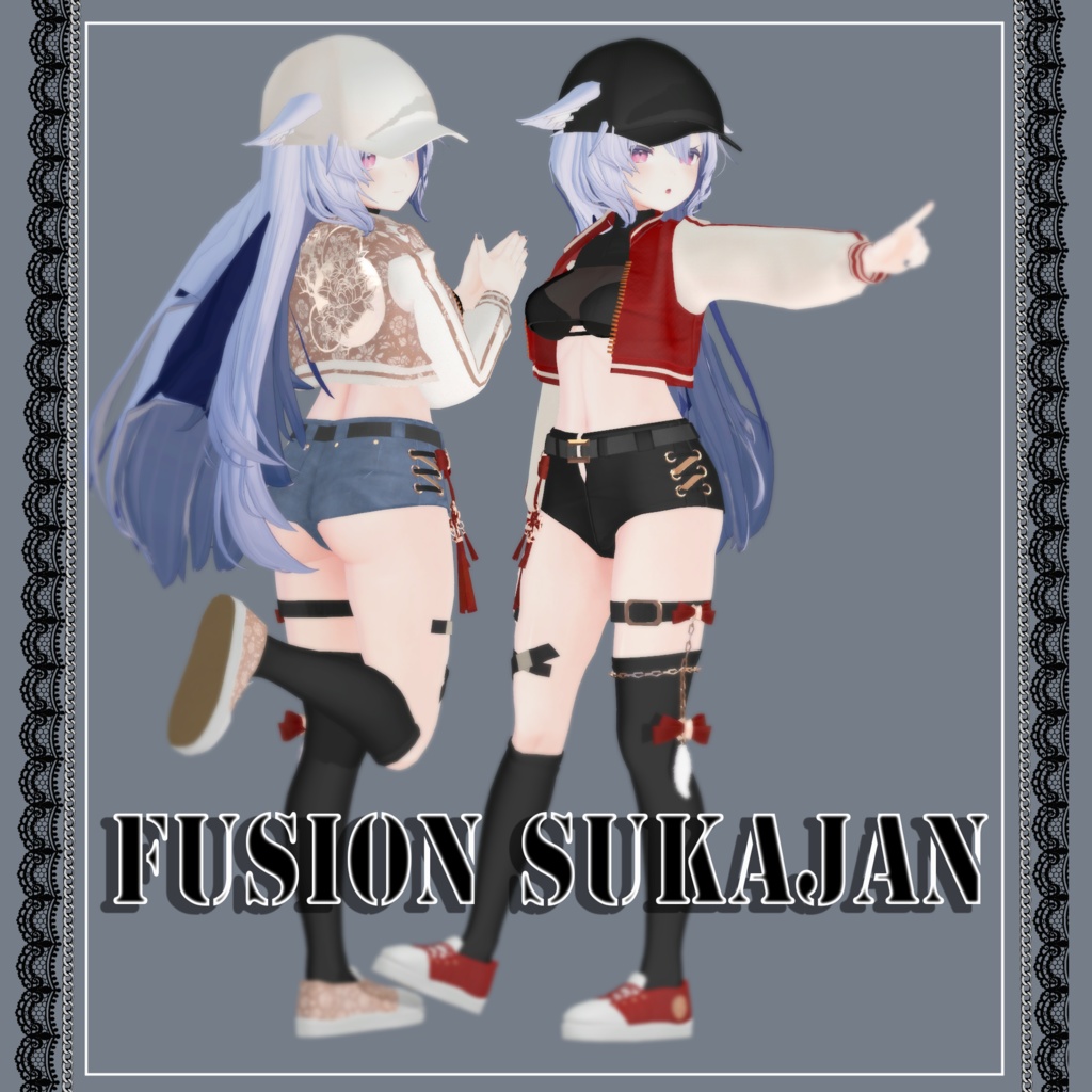 【3Dモデル】 Fusion Sukajan (for Kikyo)