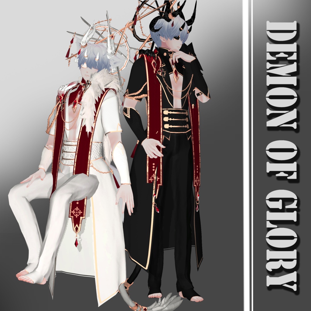 【3Dモデル】 Demon of Glory (for minase) 1.2
