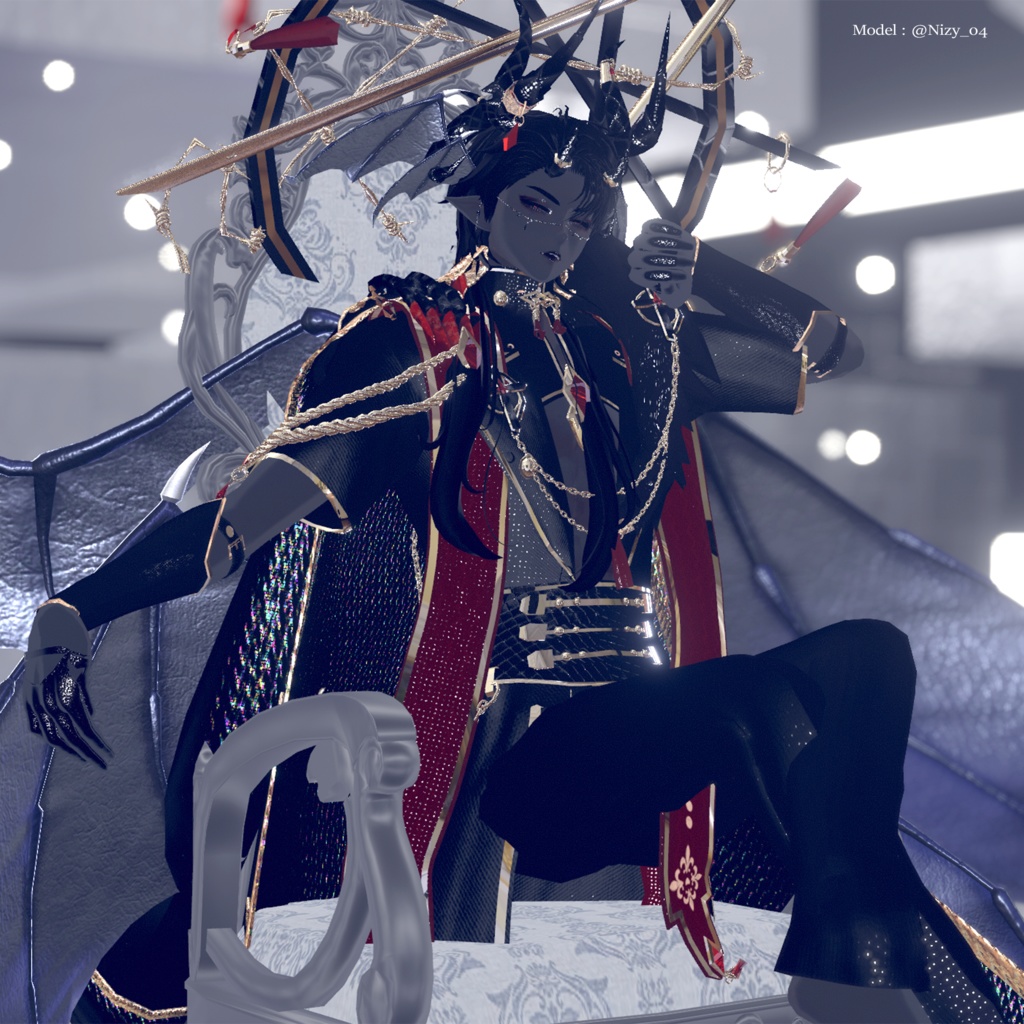 【3Dモデル】 Demon of Glory (for minase) 1.2