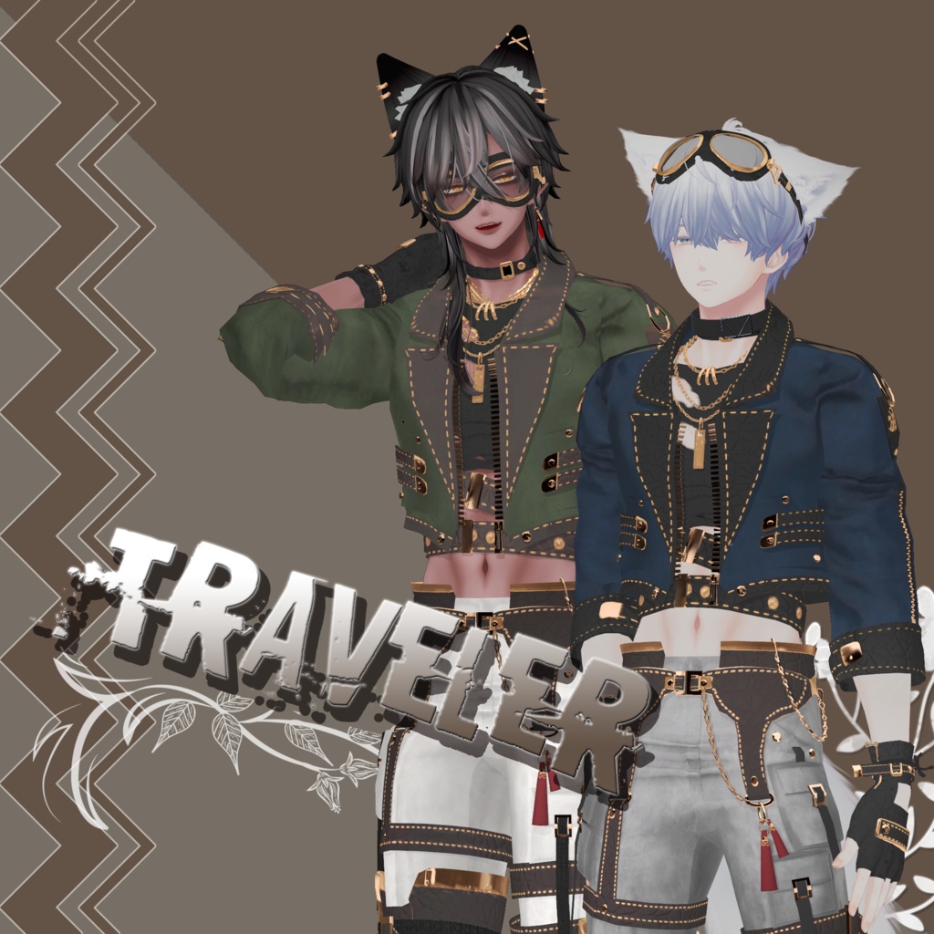  [3Dモデル] Traveler (for minase) v1.1