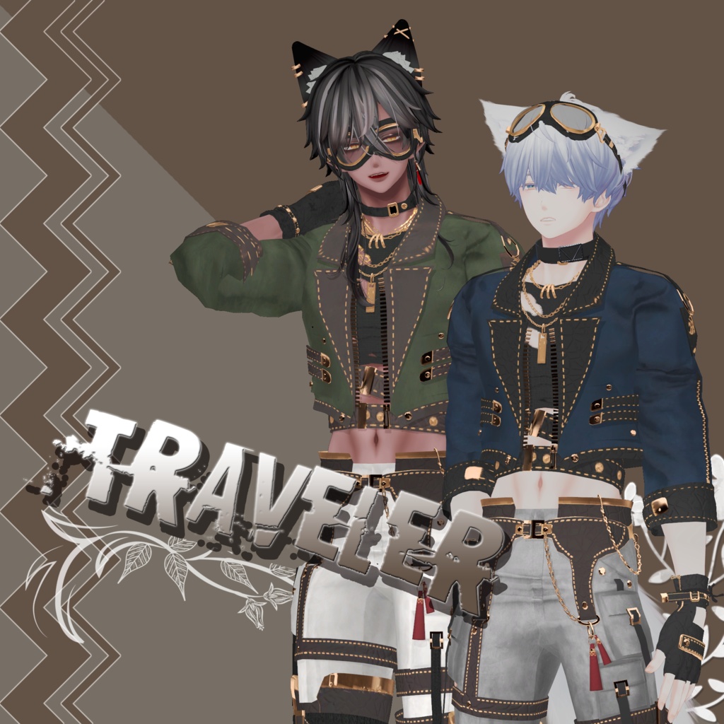 【3Dモデル】  Traveler (for minase) v1.1