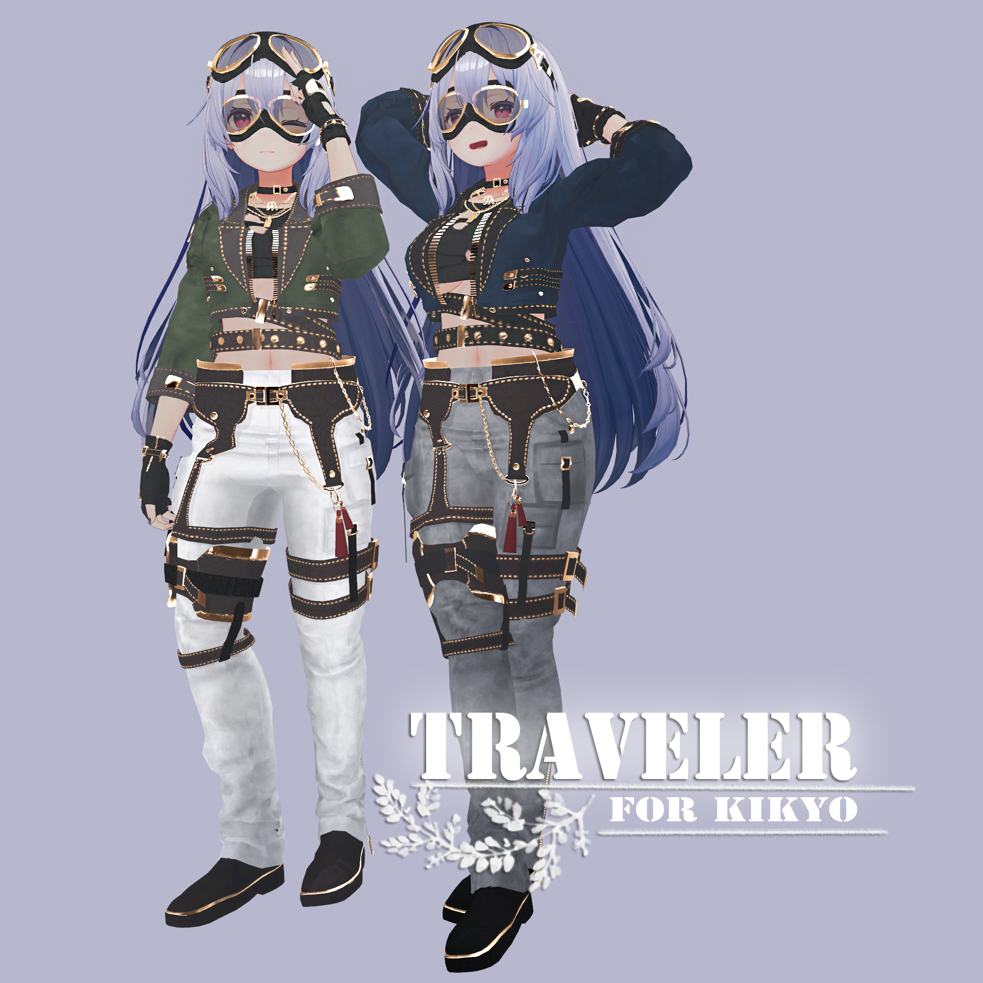 【3Dモデル】 ✂️2025.12.21日削除予定/Traveler (for Kikyo/Kikyo対応)