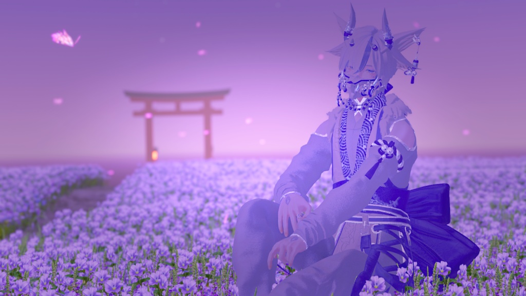 【3Dモデル】 Oriental fox (for minase) 1.1