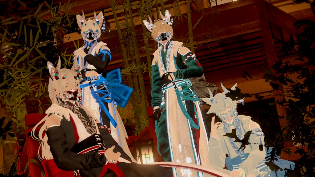 【3Dモデル】 Oriental fox (for minase) 1.1