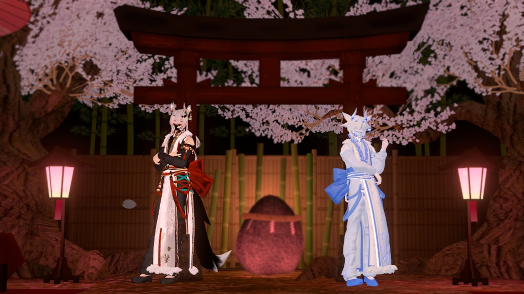 【3Dモデル】 Oriental fox (for minase) 1.1