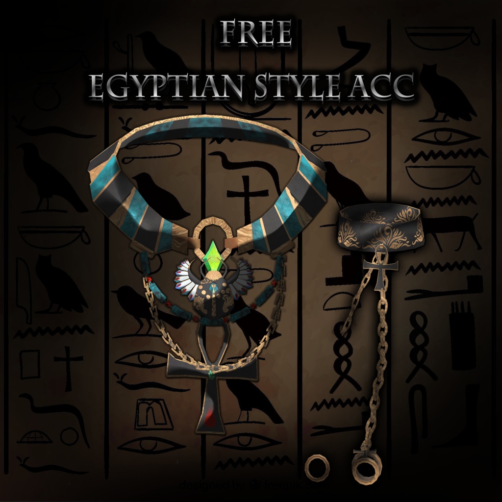[3Dモデル] Free Egyptian ACC (For minase)