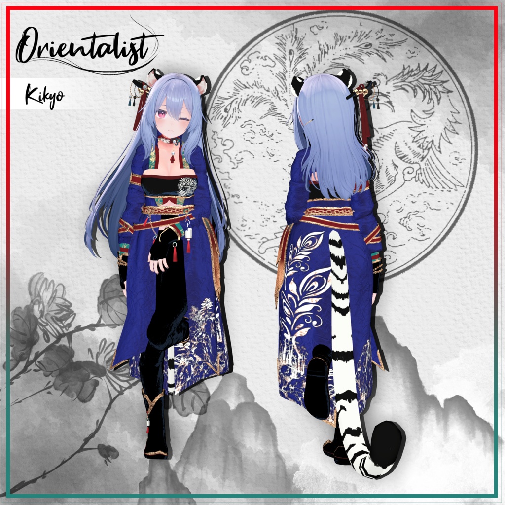 【3Dモデル】 Orientalist (for Shinra,kikyo,Selestia)