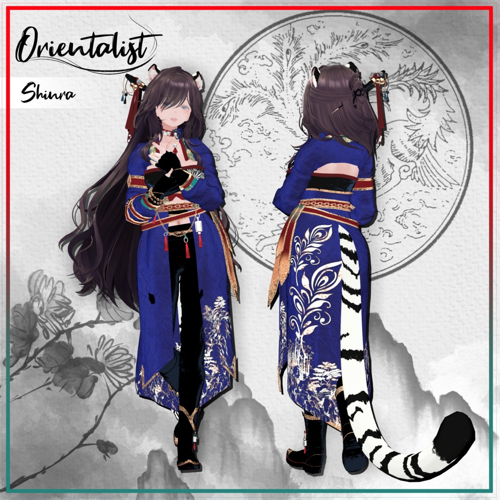 【3Dモデル】 Orientalist (for Shinra,kikyo,Selestia)