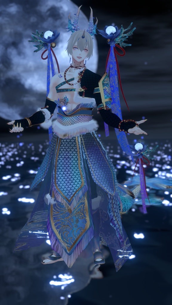 【3Dモデル】【竜神(용신)(特典(특전))】1.0 (for minase)