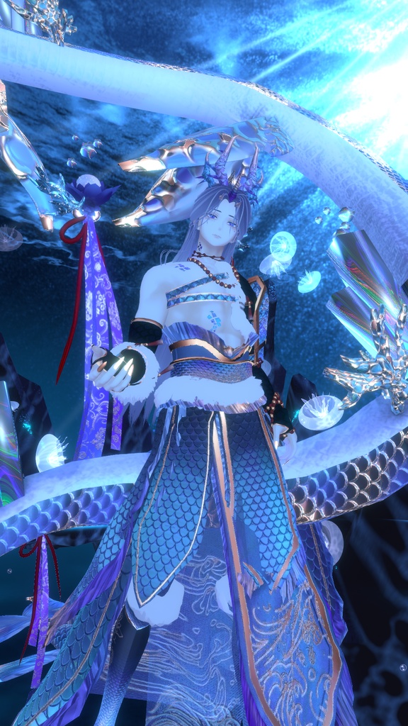 【3Dモデル】【竜神(용신)(特典(특전))】1.0 (for minase)