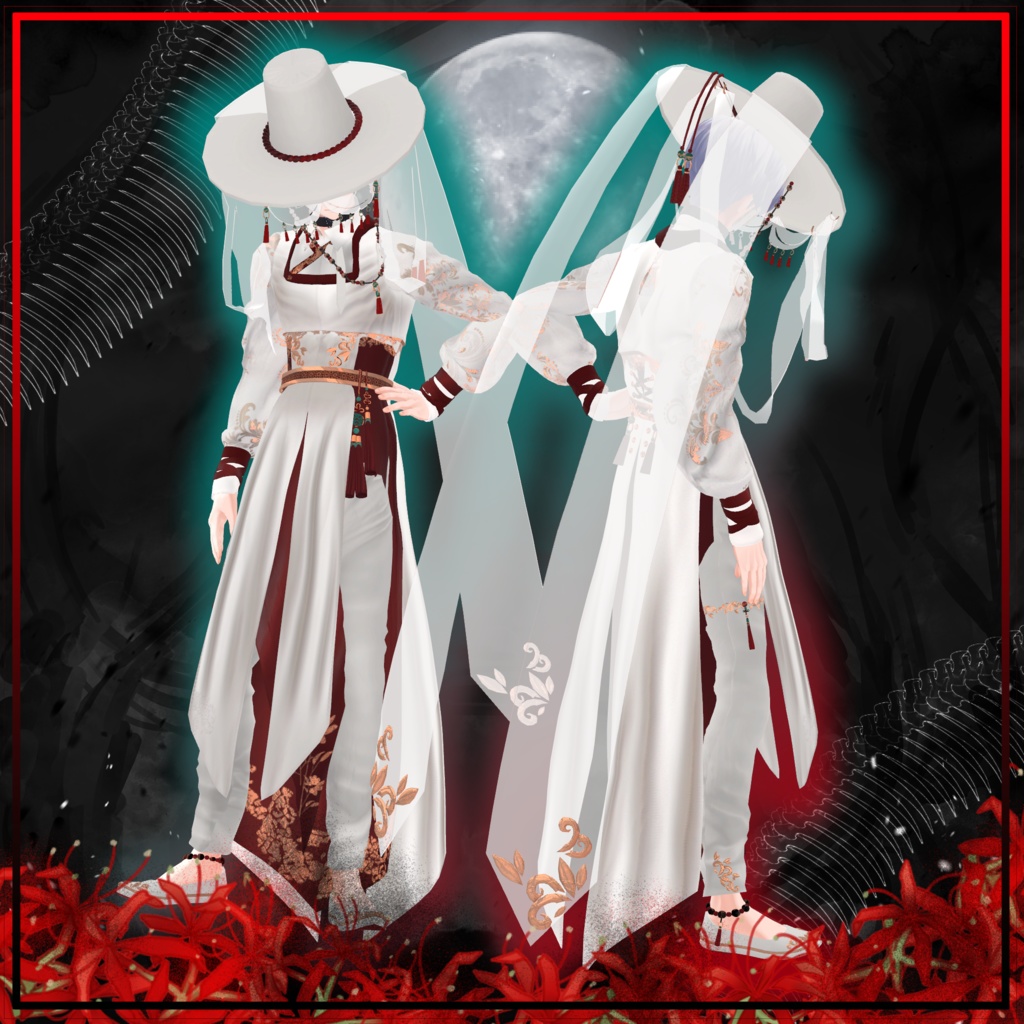 【3Dモデル】 【Chasa - HA BAEK】(for minase)