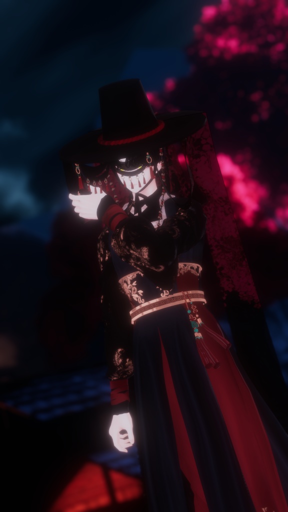 【3Dモデル】 【Chasa - HA BAEK】(for minase)