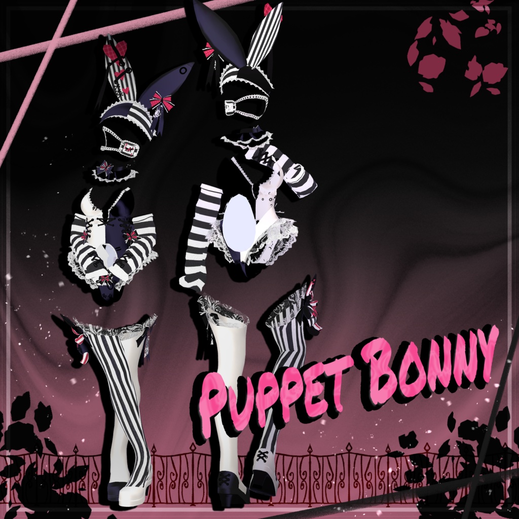 【3Dモデル】 PUPPET BONNY:2023 Halloween Edition