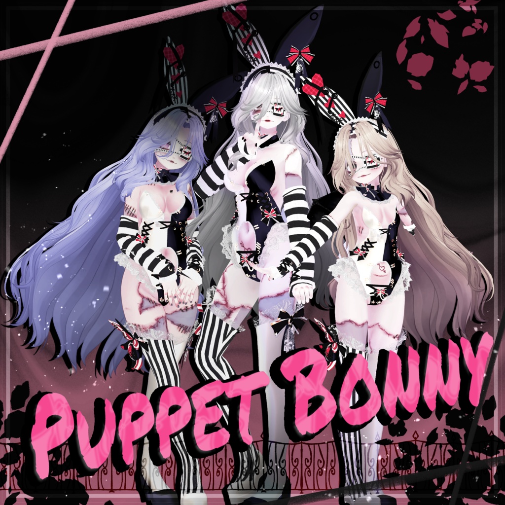 【3Dモデル】 PUPPET BONNY:2023 Halloween Edition