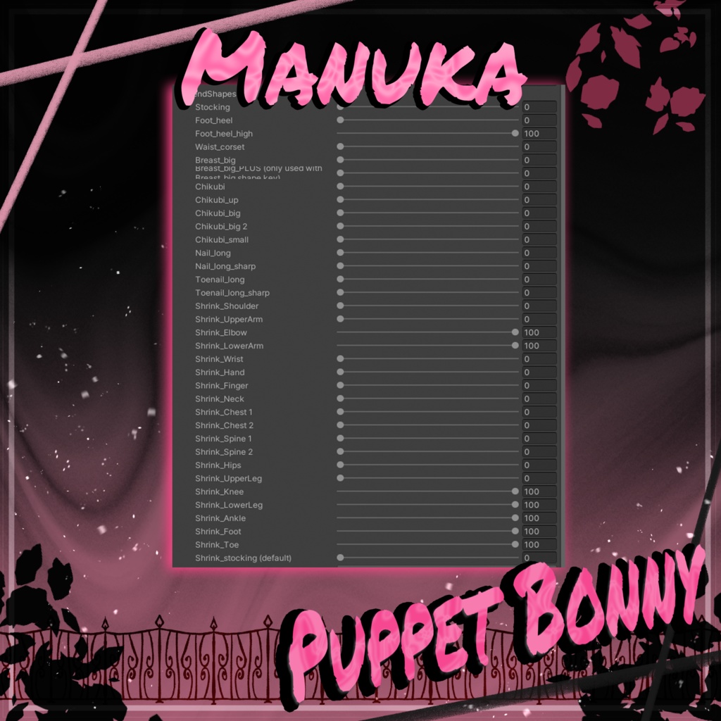 【3Dモデル】 PUPPET BONNY:2023 Halloween Edition