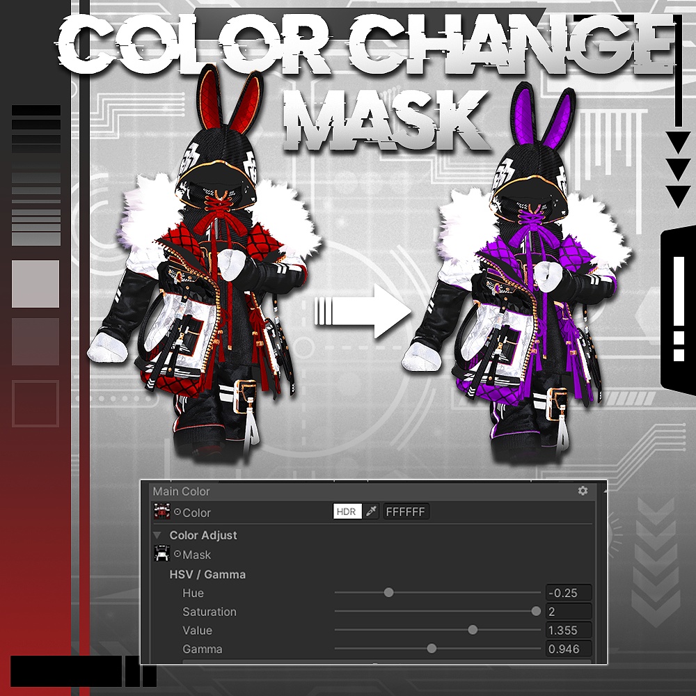 【3Dモデル】 【TM:BK001ㅡRabbit】(Full packge update)