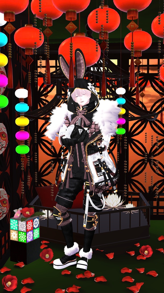 【3Dモデル】 【TM:BK001ㅡRabbit】(Full packge update)