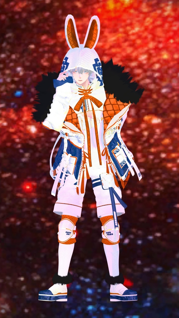 【3Dモデル】 【TM:BK001ㅡRabbit】(Full packge update)