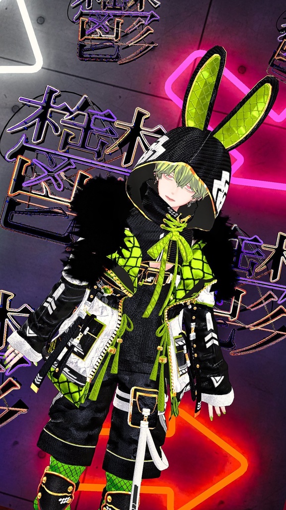 【3Dモデル】 【TM:BK001ㅡRabbit】(Full packge update)