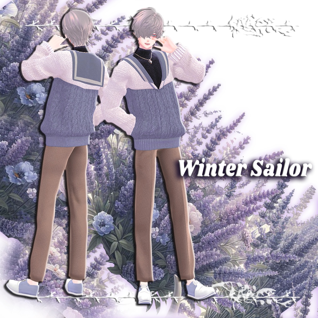 【3Dモデル】 Winter Sailor For Minase, +Head, Komano