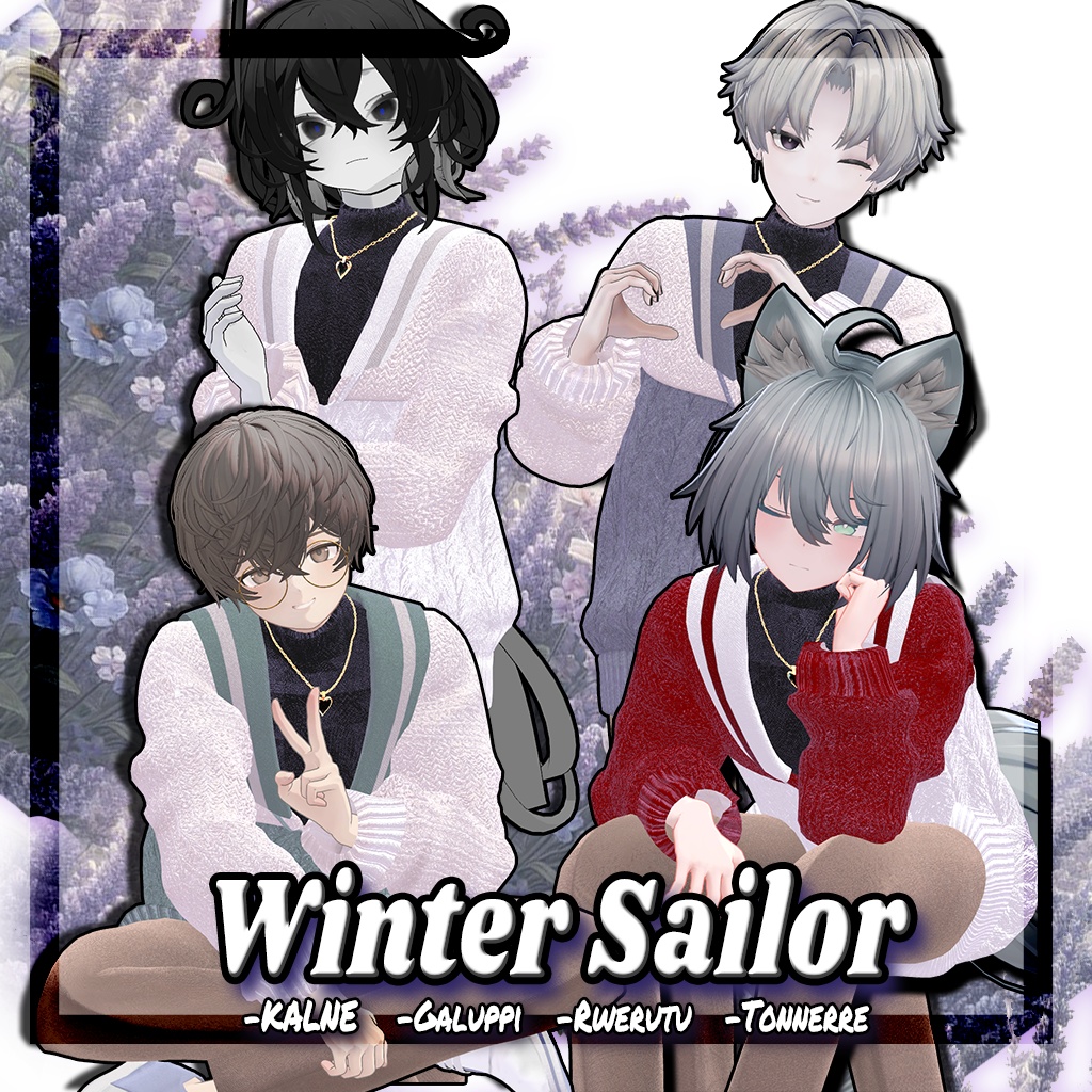 【3Dモデル】 Winter Sailor For Minase, +Head, Komano