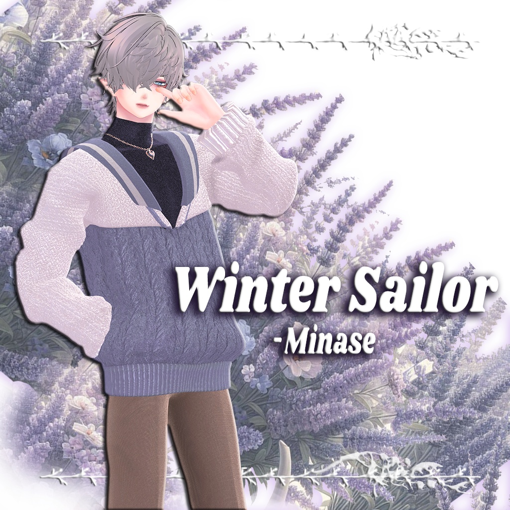【3Dモデル】Winter Sailor For Minase, +Head, Komano