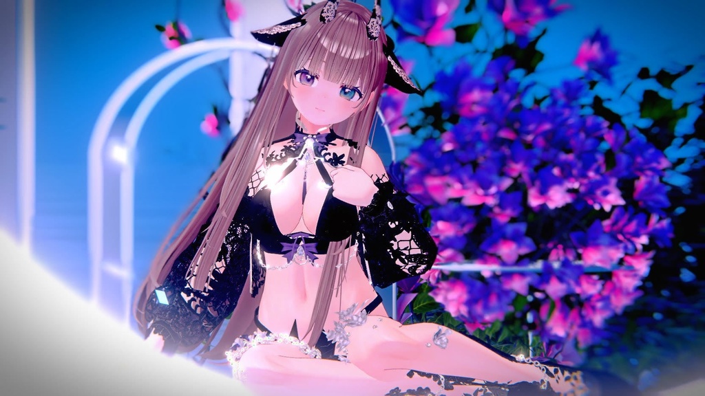 【3Dモデル】 Lacey Mellow