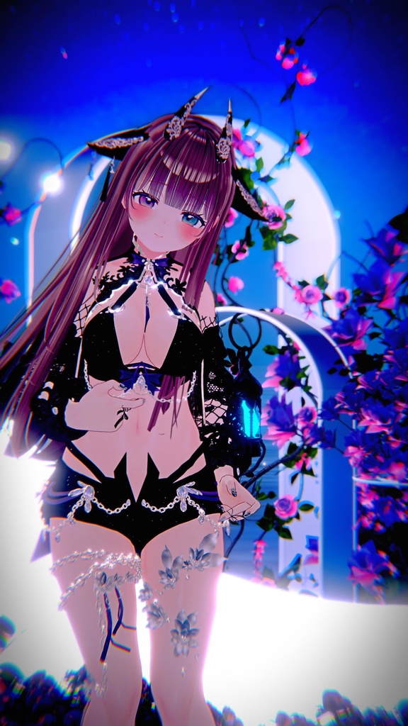 【3Dモデル】 Lacey Mellow