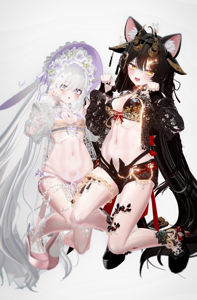 【3Dモデル】 Lacey Mellow