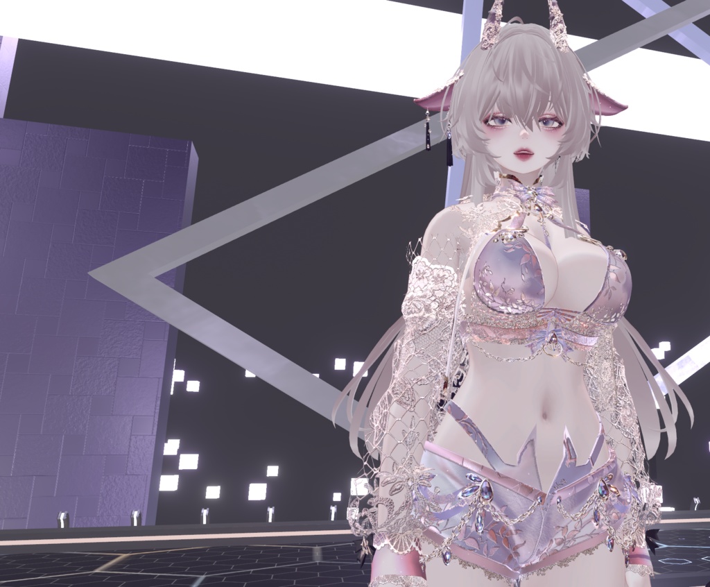 【3Dモデル】 Lacey Mellow