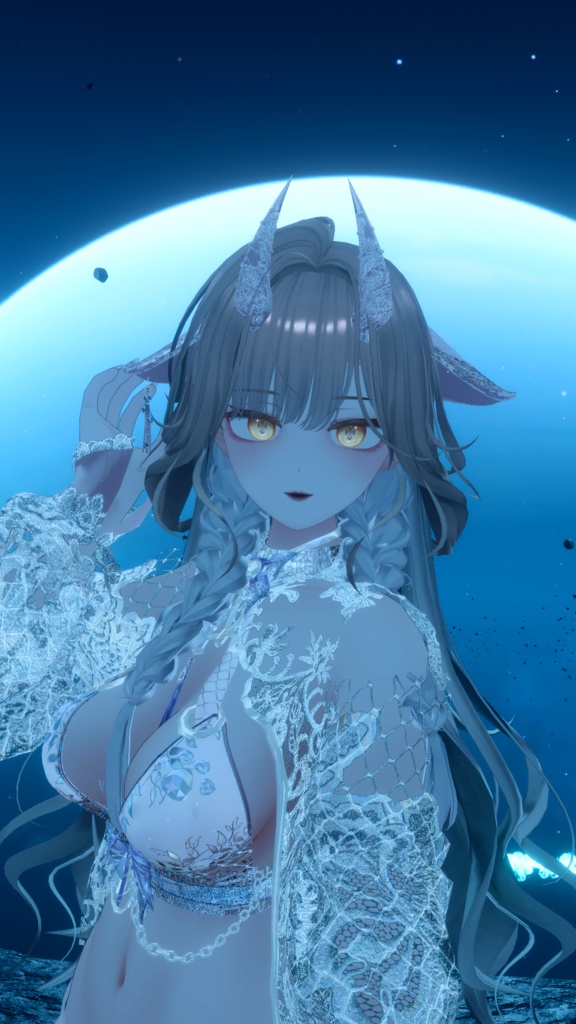 【3Dモデル】 Lacey Mellow