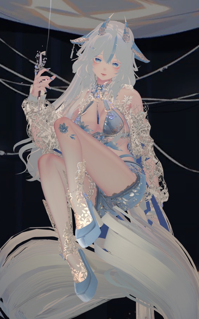 【3Dモデル】 Lacey Mellow
