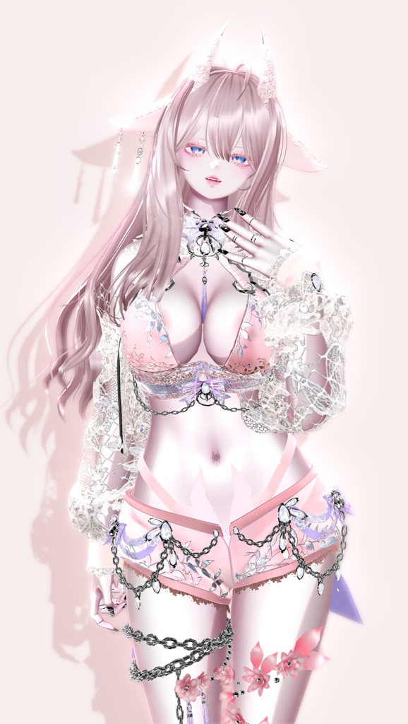 【3Dモデル】 Lacey Mellow
