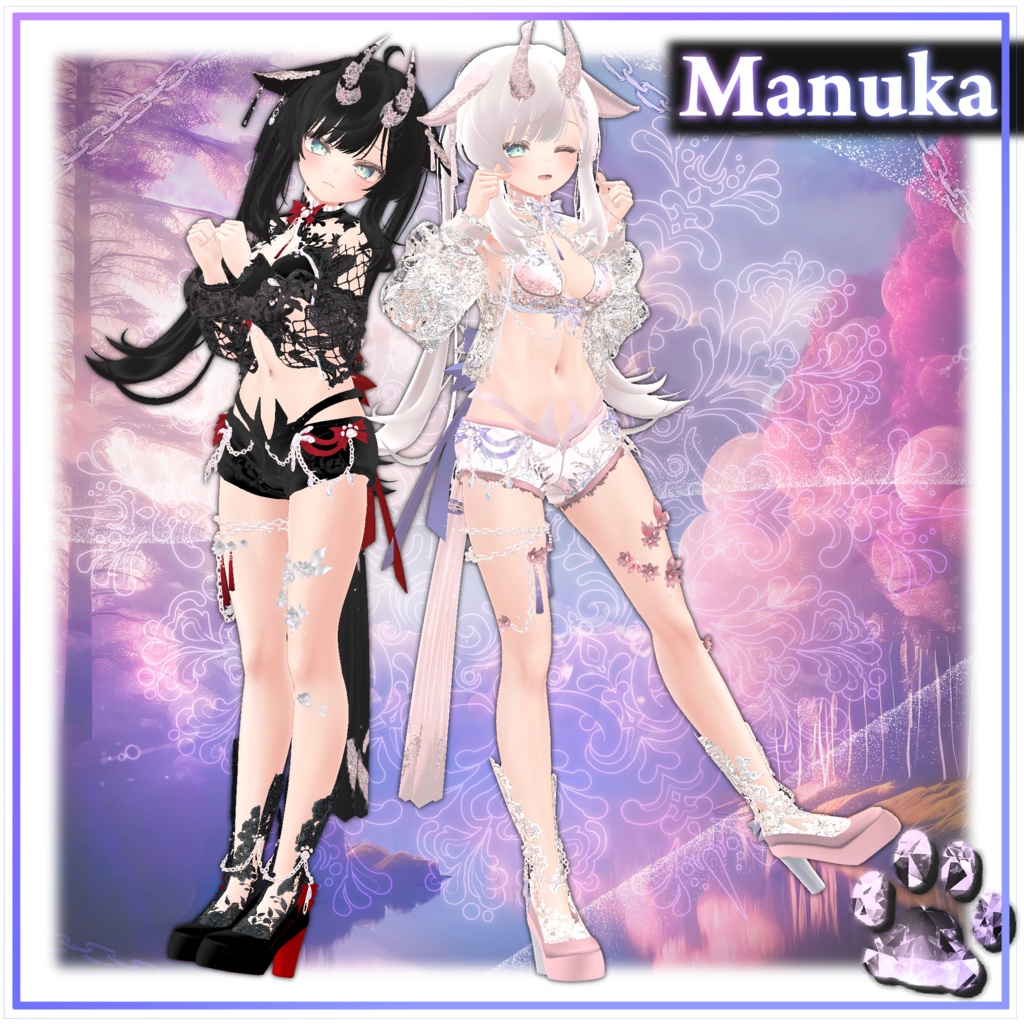 【3Dモデル】 Lacey Mellow