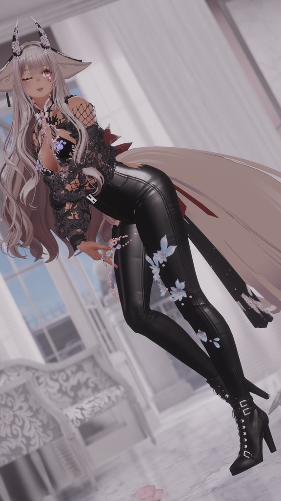 【3Dモデル】 Lacey Mellow