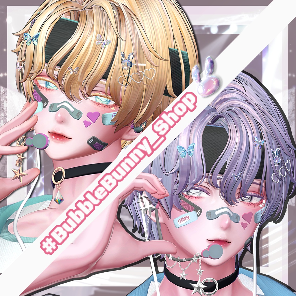 【3Dモデル】  IDOL SPLASH Collaboration (MINASE,KOMANO,MARO ONLY(+HEAD))