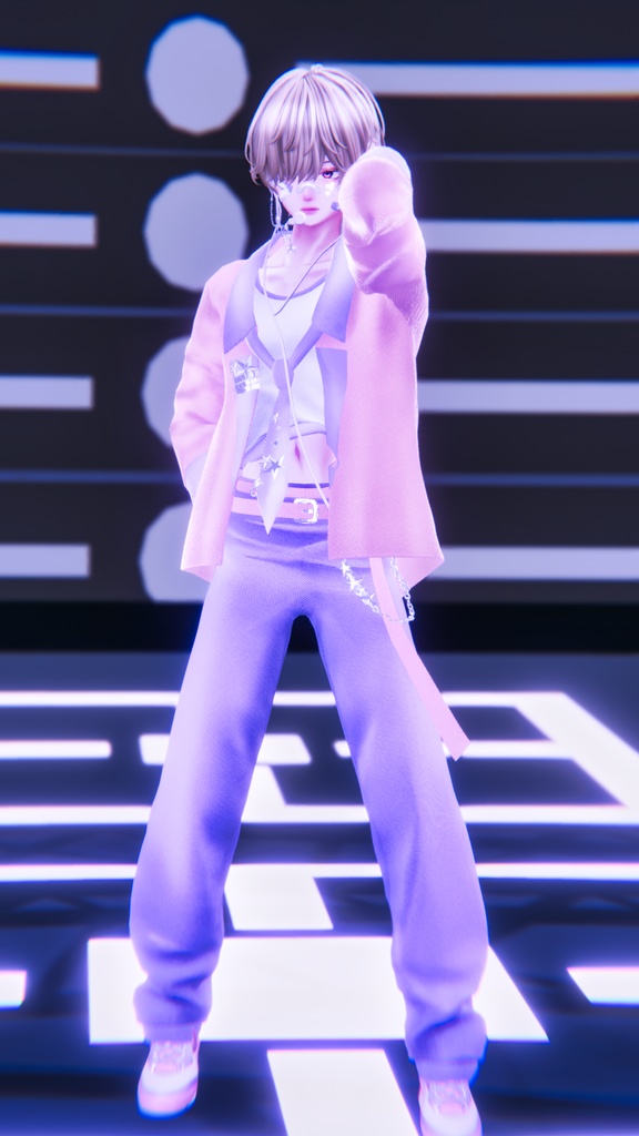 【3Dモデル】  IDOL SPLASH Collaboration (MINASE,KOMANO,MARO ONLY(+HEAD))