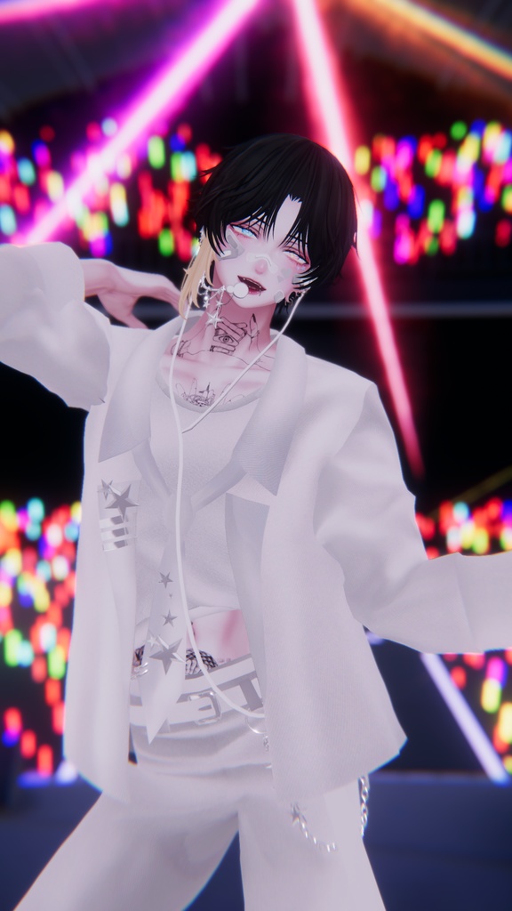 【3Dモデル】  IDOL SPLASH Collaboration (MINASE,KOMANO,MARO ONLY(+HEAD))