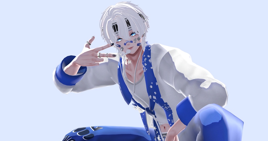 【3Dモデル】  IDOL SPLASH Collaboration (MINASE,KOMANO,MARO ONLY(+HEAD))