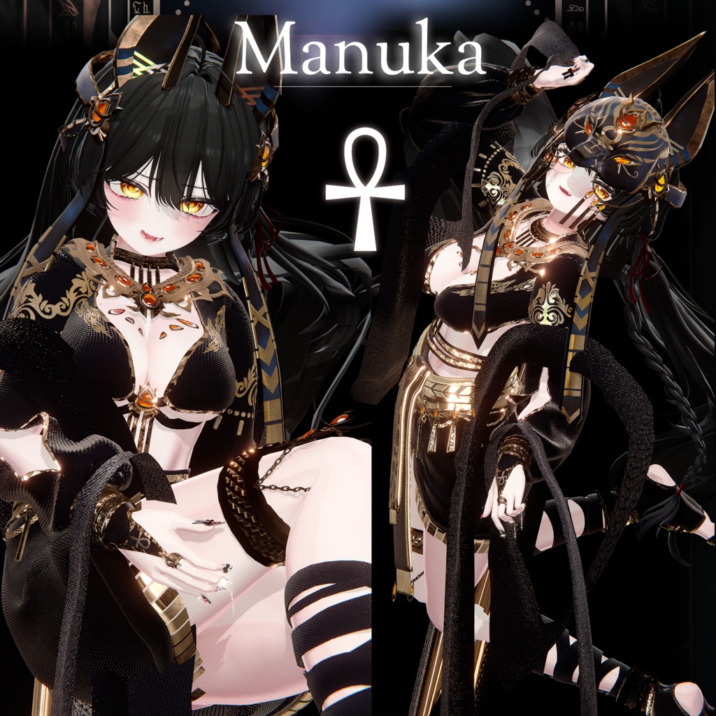 【3Dモデル】 ANUBIS (女性)