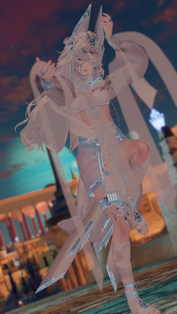 3Dモデル】 ANUBIS (女性) - DIMGRAY - BOOTH